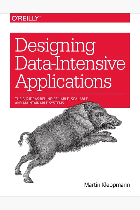 Cover of Designing Data-Intensive Applications by Martin Kleppmann
